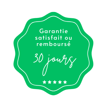 Garantie satisfait ou remboursé 30 jours