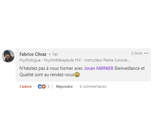 Temoignage des participants